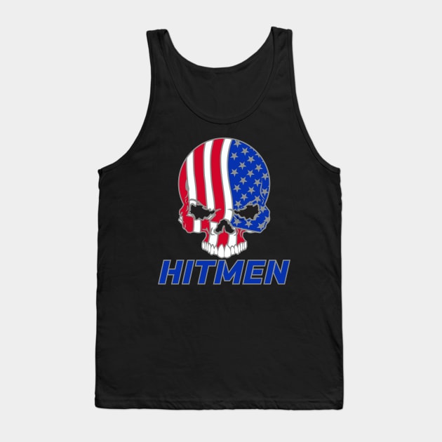 Hitmen Sports Logo Tank Top by DavesTees